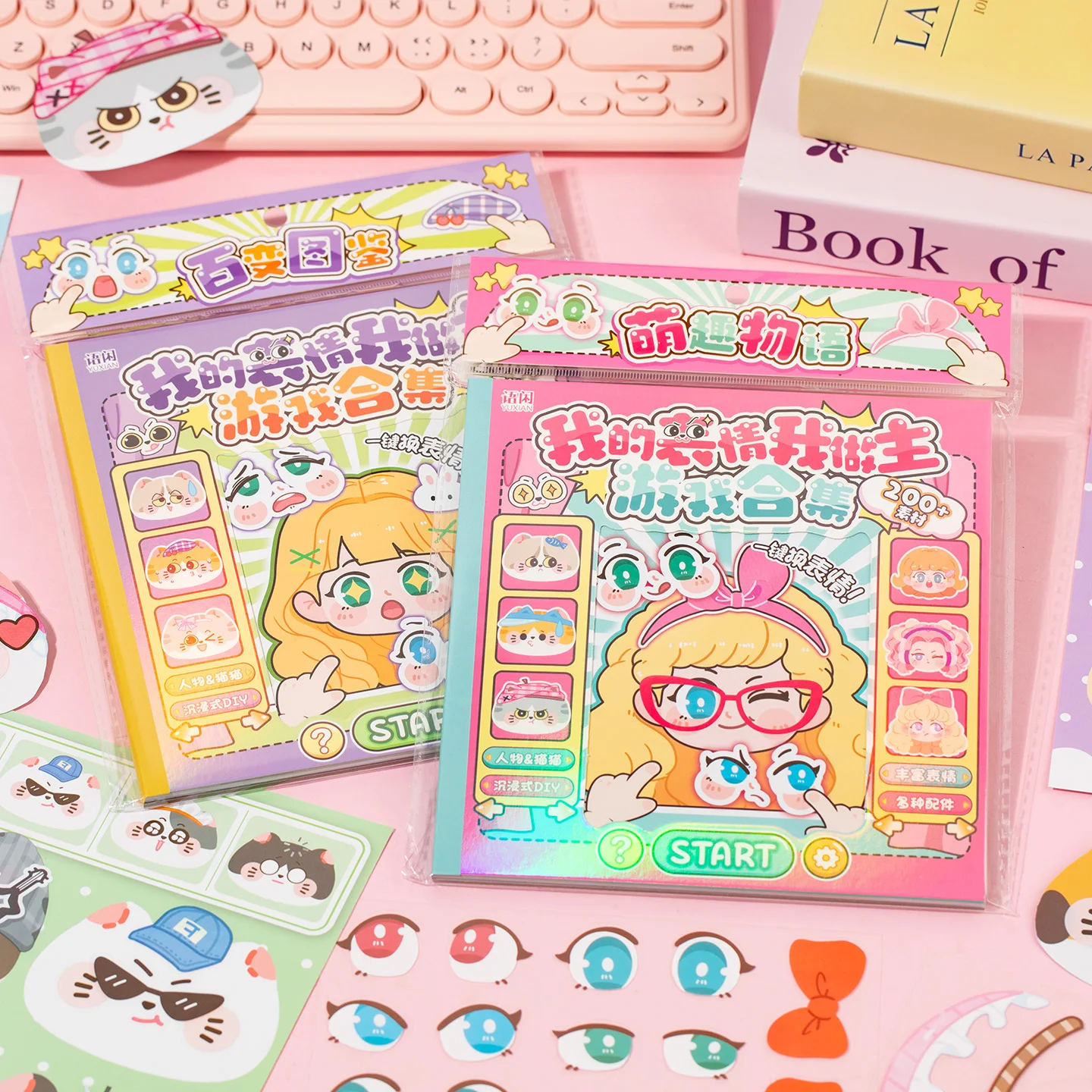 

15 Pcs Retro Cute Y2K Cartoon anime Cut Film Sticker Book Journal Handbook Scrapbook DIY Phone Case Decoration Sticker Gift