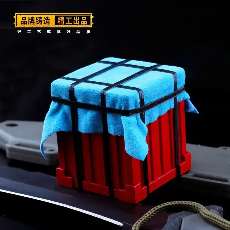 Bear's Home Playerunknown's Battlegrounds Game Airdrop حقيبة نموذج PUBG شعار صندوق تخزين منفضة سجائر تأثيري accessori جديد 2025