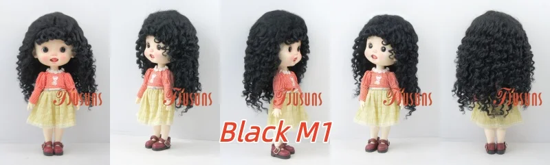 D28002 Extremely Longe Curly Monghanjuc Mohair BJD Wigs 6-7' 7-8' 8-9' 9-10' 1/6 1/4 1/3 YOSD MSD SD DOD QBaby Blythes Hair