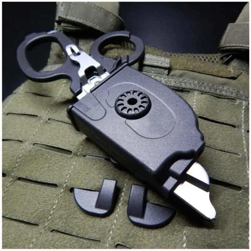 Multifunction Scissors Raptors First Aid Expert Tactical Folding Scissors Outdoor Survival Tool Combination Tools