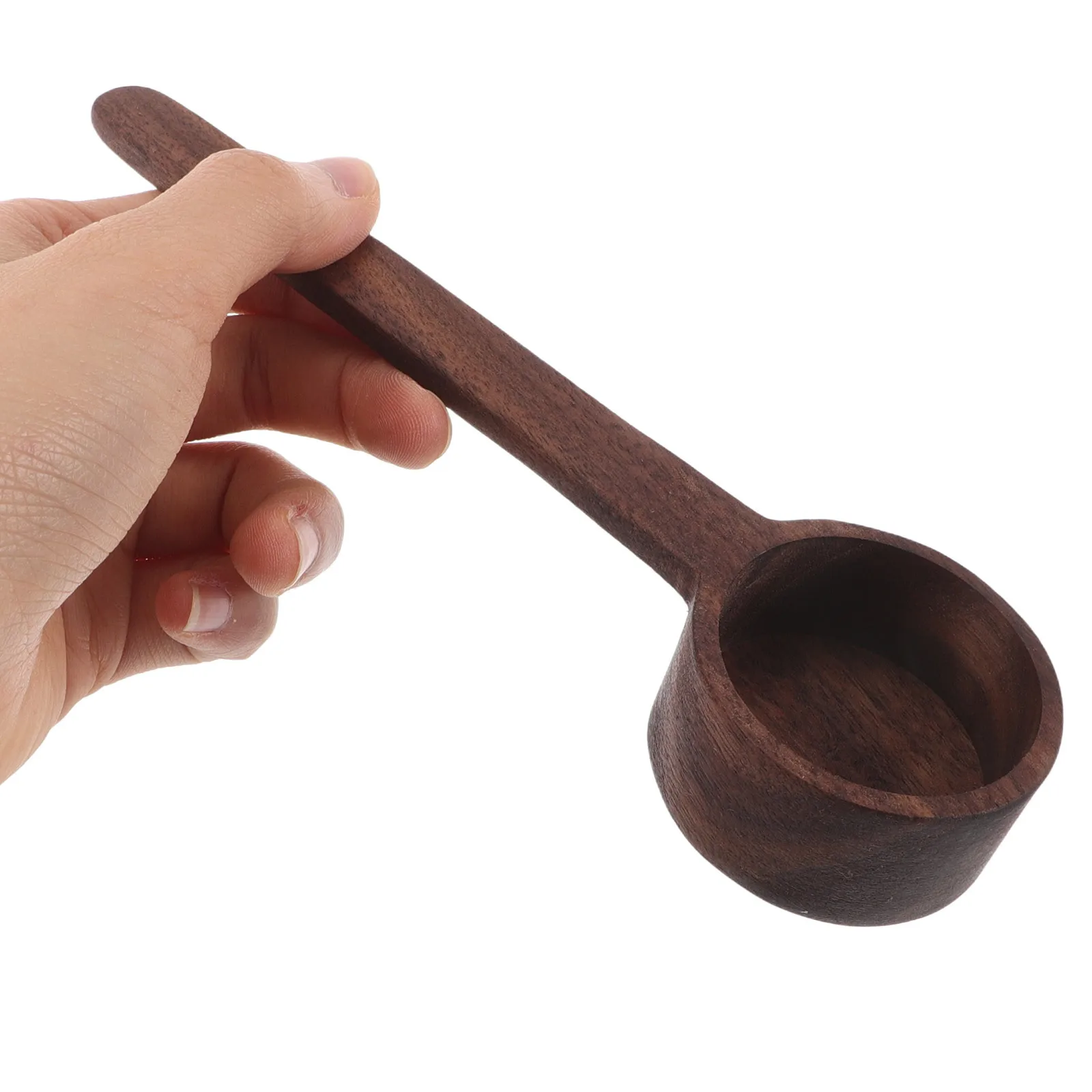 ملعقة ملح حمام خشبية بمقبض طويل، مغرفة خشبية طبيعية لتحريك تذويب الأملاح في المنزل، سبا الفندق، مغرفة خشبية، ملح