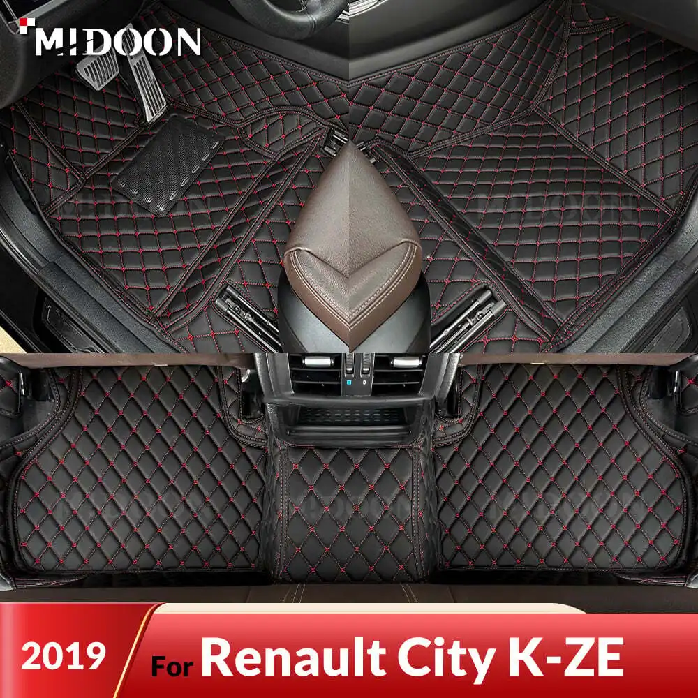 

MIDOON для Renault City K-ZE 2019, автомобильные коврики на заказ, автомобильный ковер, аксессуары для интерьера, защитная накладка