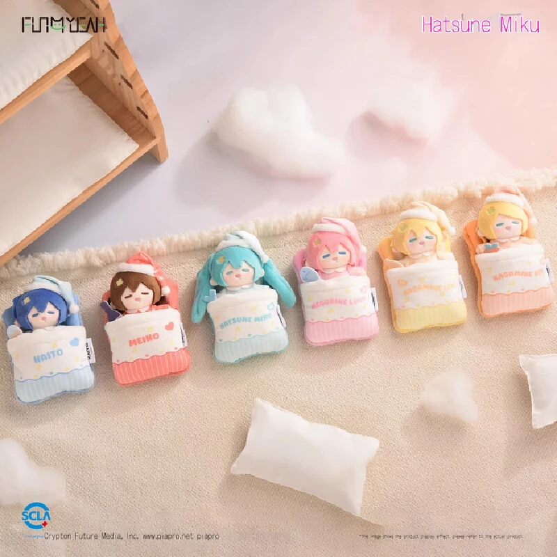 Pre vendido Fun4yeah Hatsune Miku Sweet Dream Sweet Dream Series funda para tarjeta de felpa caja ciega sujetador colgante Miku lindo regalo para niña