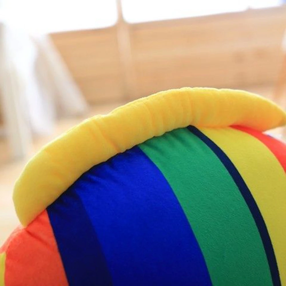 Almohada de peluche de pez Tropical de 40CM, juguete de Animal marino, cojín con patrón de rayas, muñeca, silla, sofá, coche, juguete, regalo de Navidad