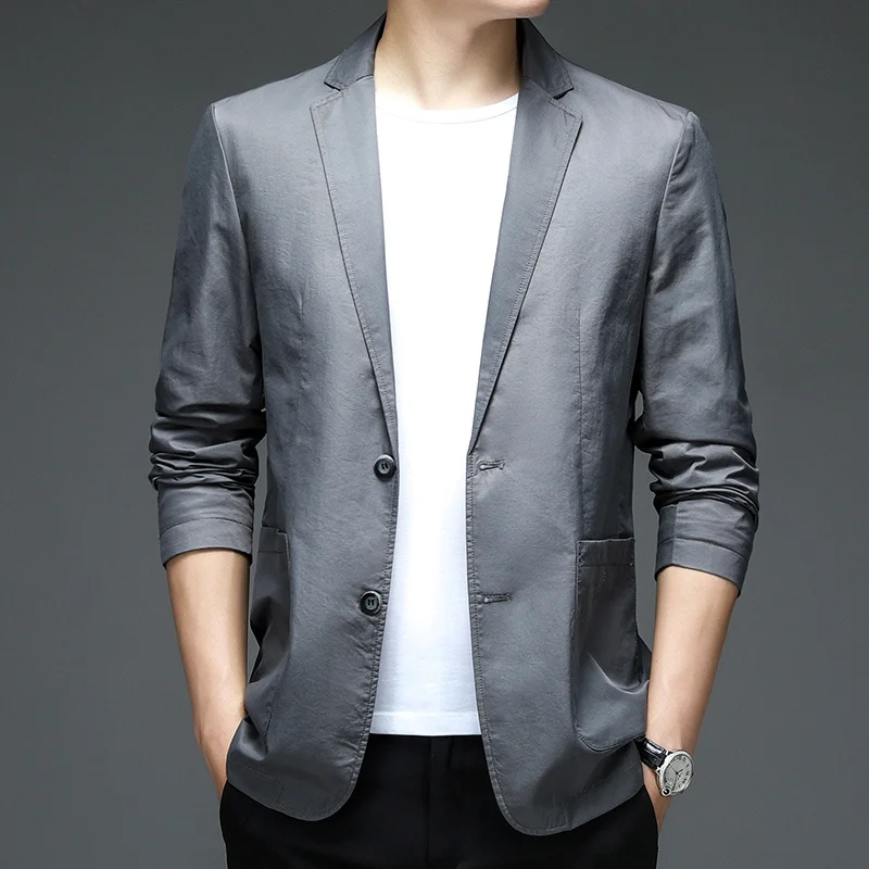 suit Casual men's Korean version of the slim suit men's jacket 2022 new autumn top men's wear