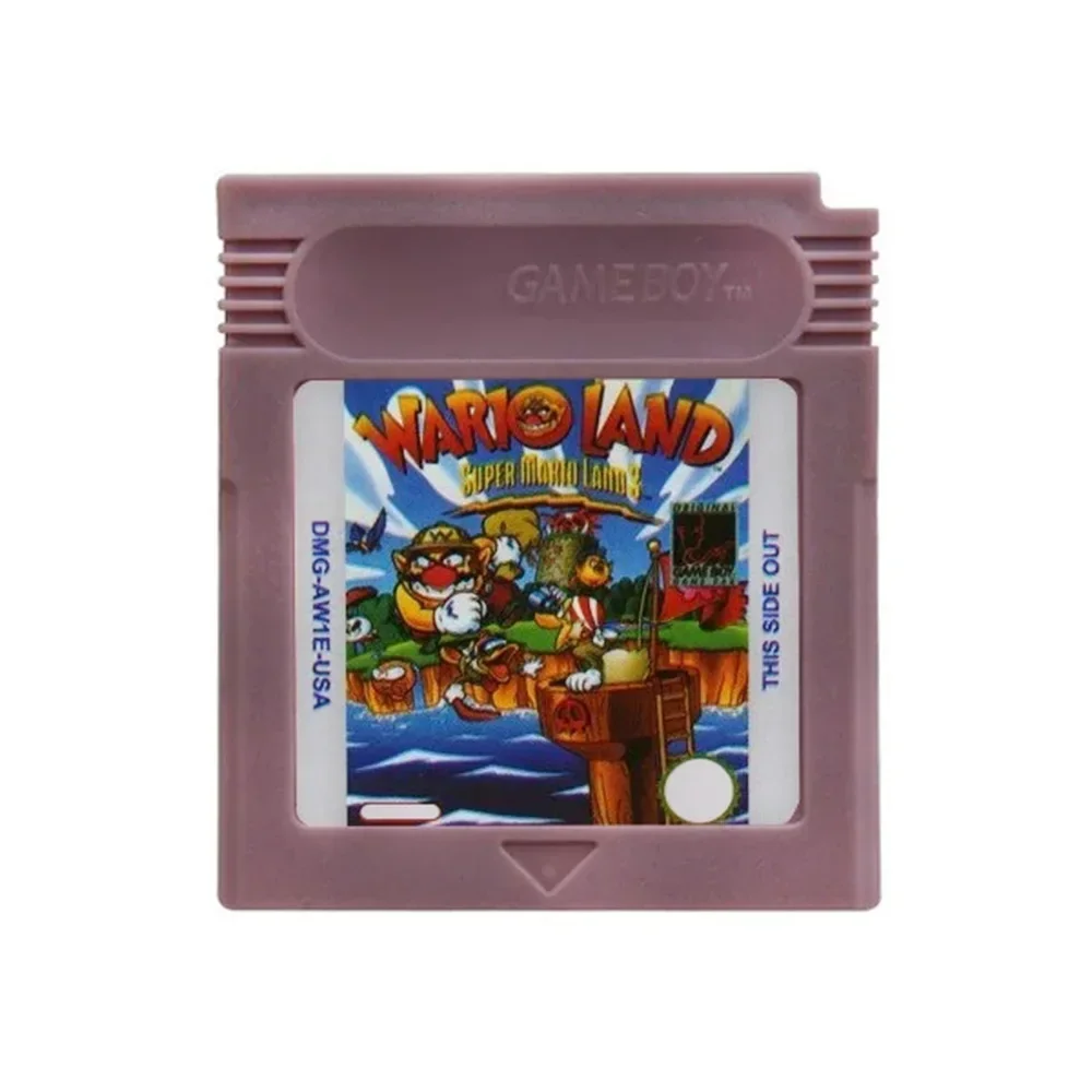 Neue GBC 16-Bit-Spielvideokassette Konsole 16-Bit-Spielkarte Wario Land Donkey Kong Wario Land 2 Yoshi für GBC/GBA Mario