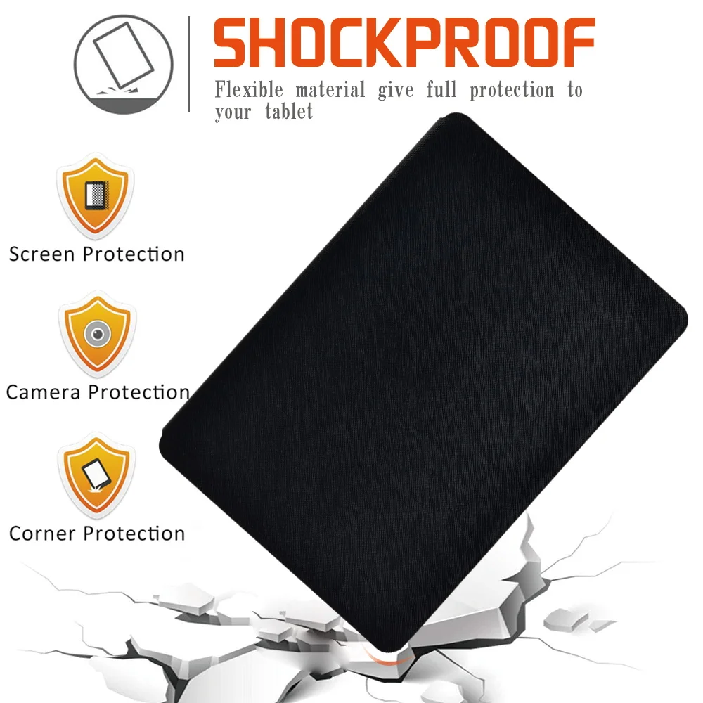 Чехол-подставка для планшета Paperwhite 5/Kindle 10th/Kindle 8th Gen/Paperwhite 4/Paperwhite1 2 3, складной защитный чехол из искусственной кожи