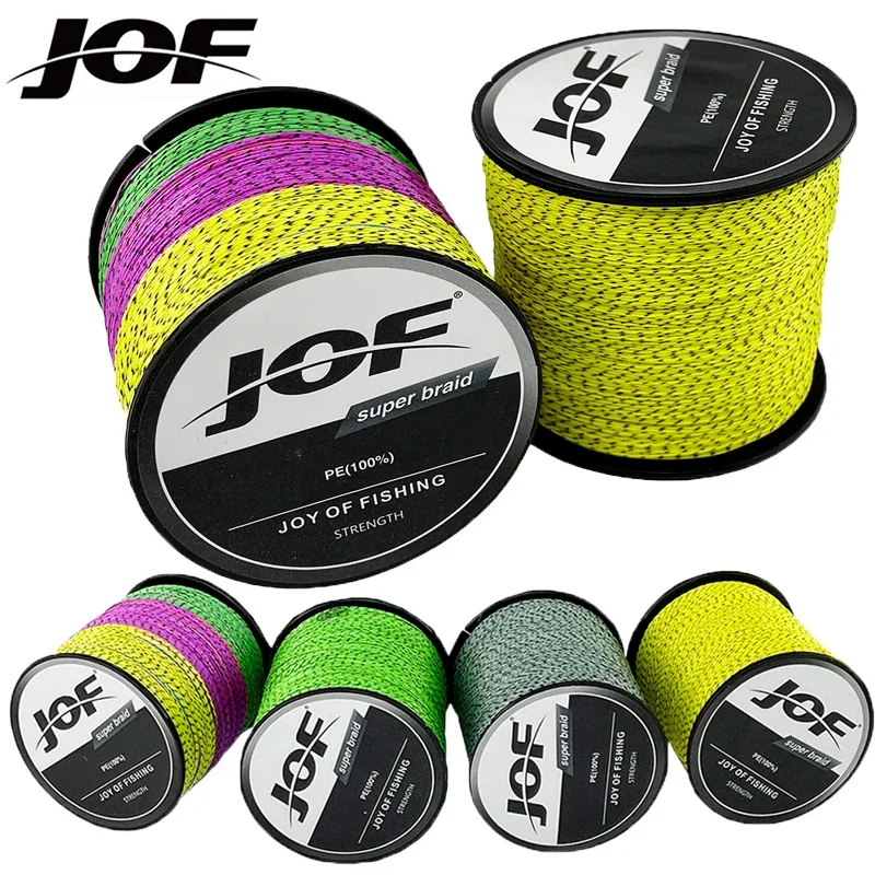 300M 4/8 Strands Invisible Spotted Braided PE Fishing Line Smooth Durable Multifilament Leader Wire 0.16mm-0.50mm 18-80LB Pesca