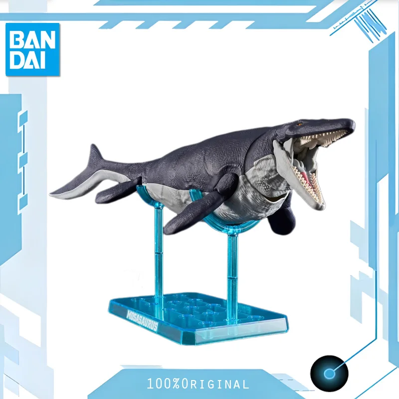 

BANDAI Anime In Stock Plannosaurus MOSASAURUS Dinosaur Skeleton Fossils Model Kit Assembly Plastic Action Toys Figures Gift