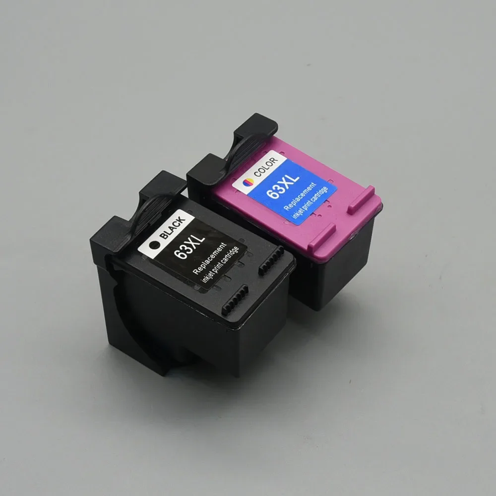 63XL استبدال معاد تصنيعها لطابعة HP 63 خرطوشة الحبر Deskjet 1110 1111 1112 2130 2131 2132 2133 2134 2136 #5