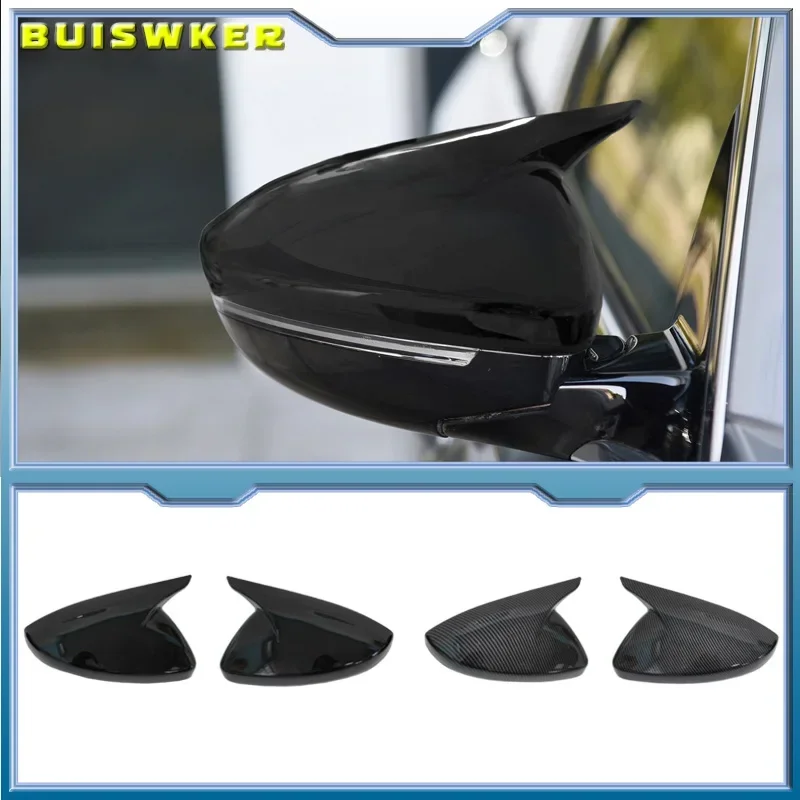 

Накладки на боковые зеркала заднего вида из карбона для Peugeot 208 2020-2023, Peugeot 308 2014-2020, 508 2008