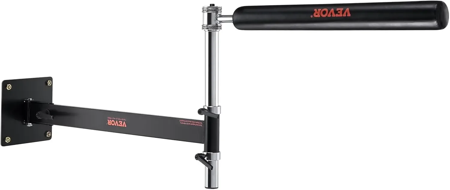 

Wall Mount Boxing Spinning Bar, Adjustable Punching Spinning Bar, Boxing Speed Trainer with Gloves, Black Reflex Boxing Bar