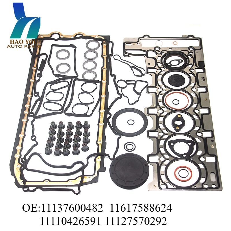 11110426591 N55 Auto Engine Parts Cylinder Head Gasket Repair Kits for BMW 1 3 5 7 Series X6 Z4 E90 E60 E88 11617588624