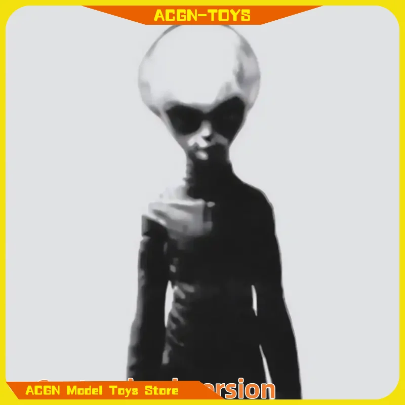 Mainan Figur Aksi Alien Manusia Masa Depan Asli Asli Mainan Anak-anak Mainan Hadiah Ornamen Anime Patung Detail Kualitas Tinggi Alien