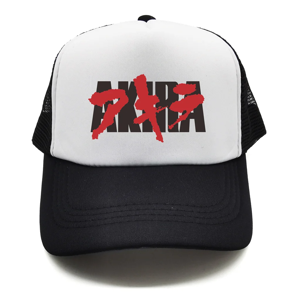 Anime Japanese Akira Trucker Cap Men Funny Hat Baseball Cap Cool Summer Unisex Mesh Net Caps MZ-568