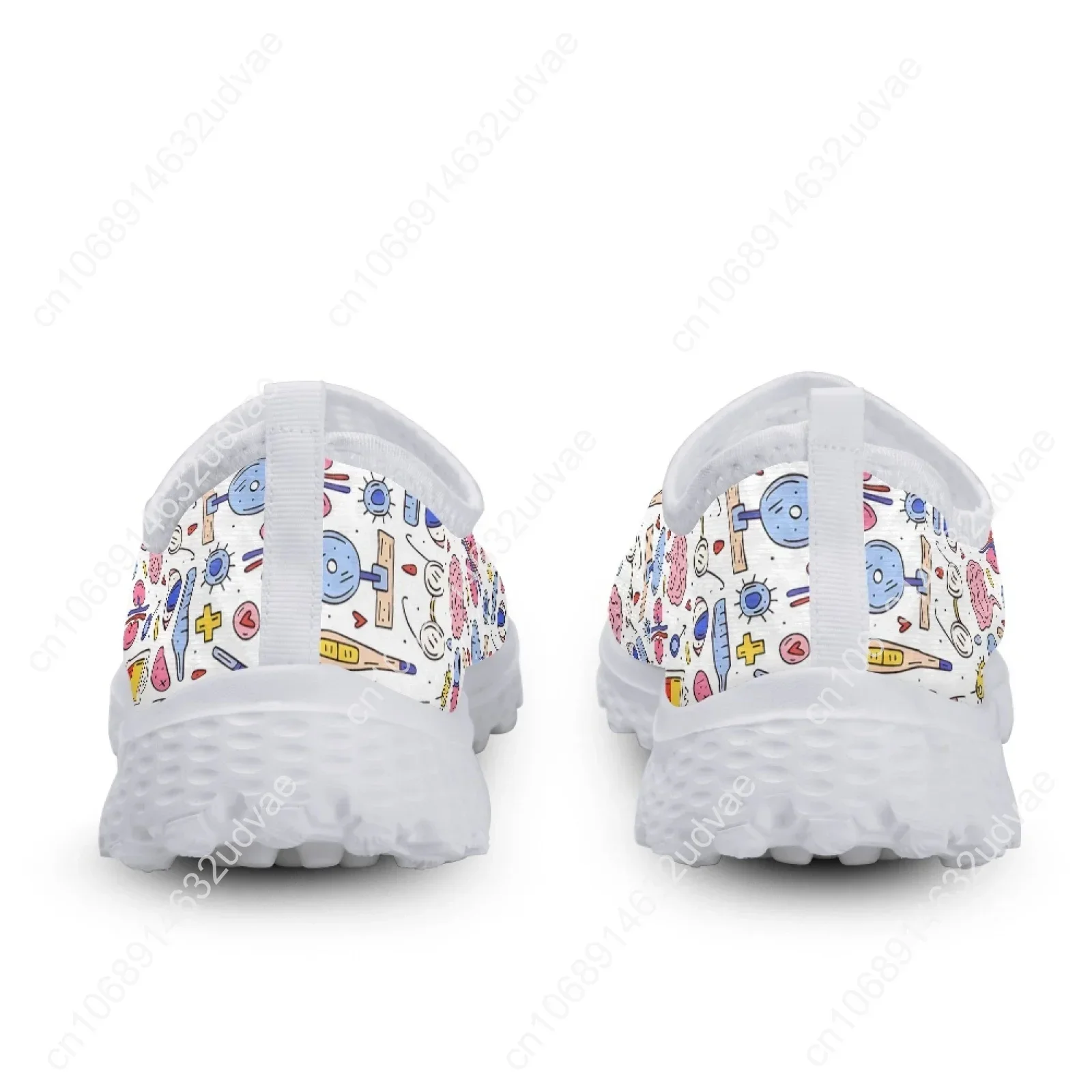 Nursing Shoes For Women Summer Breathable Medical Nurse Shoes Comfortable Mesh Shoes Lightweight Home Walking Shoe