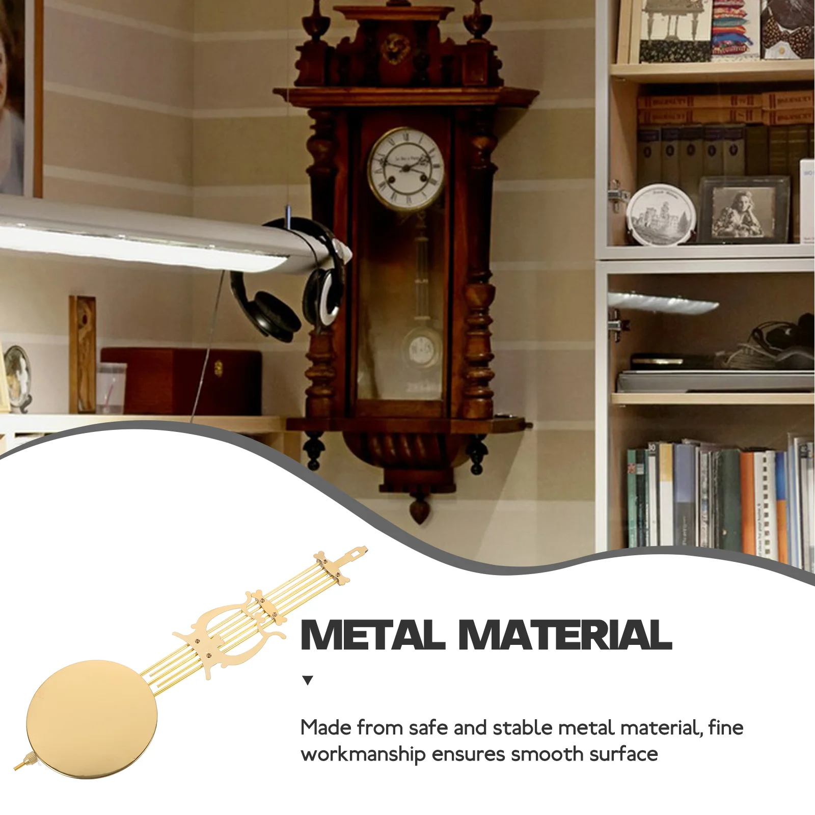

Metal Replacement For Smooth Surface Part Pendulum Parts Replacement Wall Pendulum Metal Clock Parts Wall Clock