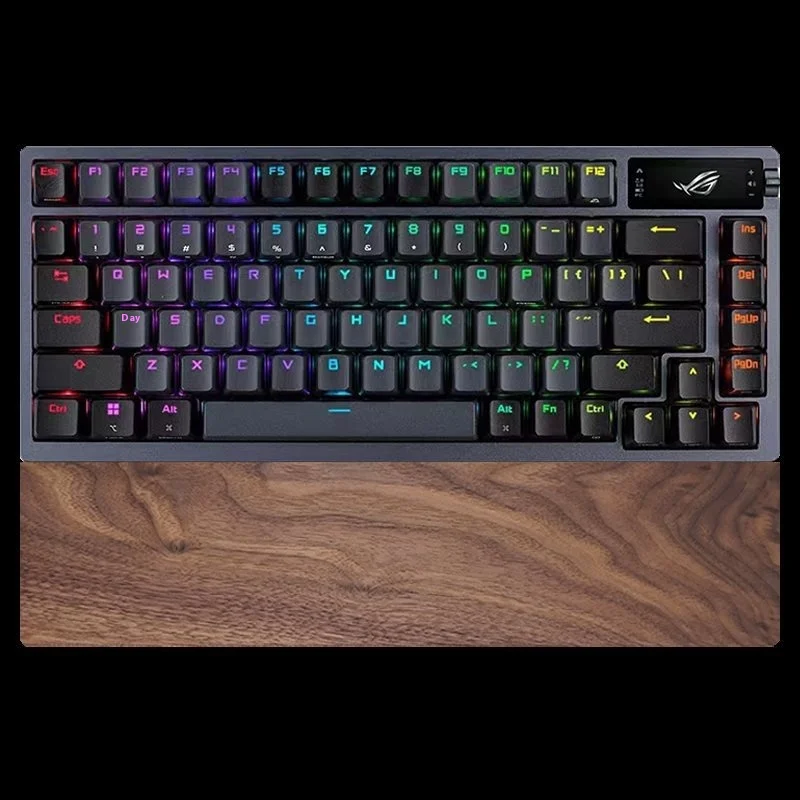 Механическая клавиатура Rog Night Demon из орехового дерева, поддержка рук Ranger 2rx Tkl Dragon Knight Yaoguang2, фантомный браслет, подставка для ладони