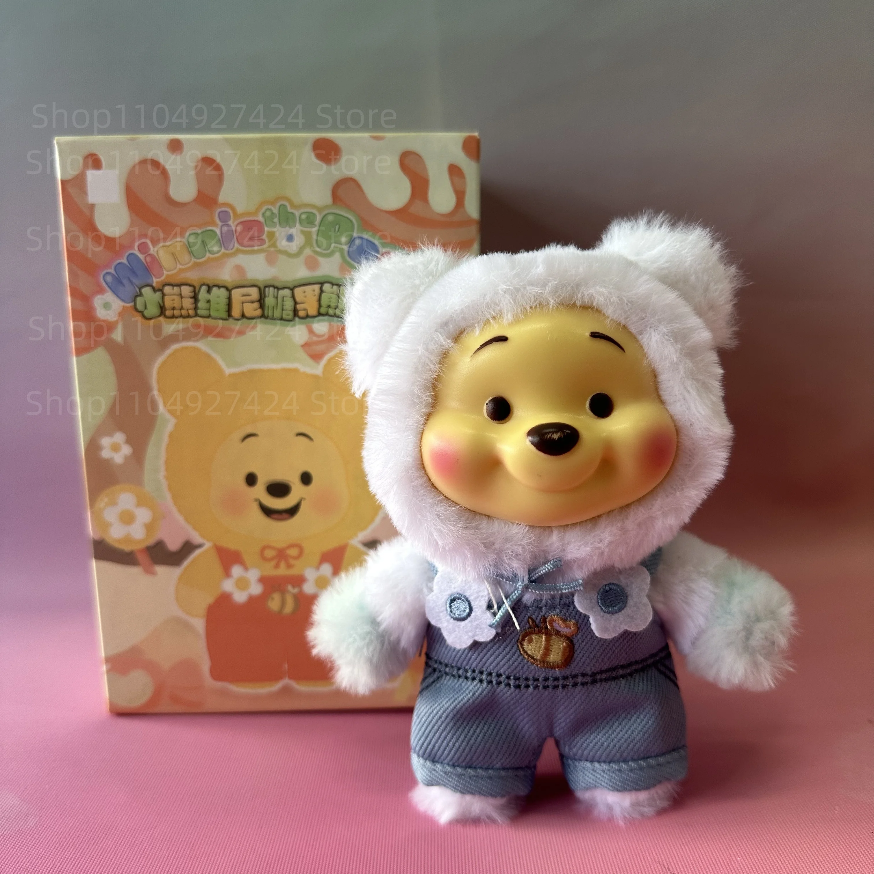 Disney Winnie de Poeh Blind Box schattige sleutelhanger rugzak hanger decor accessoire mysterie verrassing collectie knuffel pop cadeau