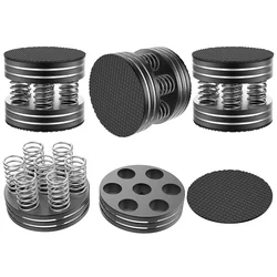 Audiophile shock spikes spring damping pad HIFI Stand Feet speaker spike audio CD amplifier foot pad single products weight 102g