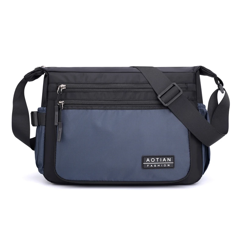 AOTIAN Nieuwe Man Messenger Bag Outdoor Sport Heren Schoudertas Waterdichte Nylon Reizen Crossbody Tas Zakelijke Mannelijke Handtassen