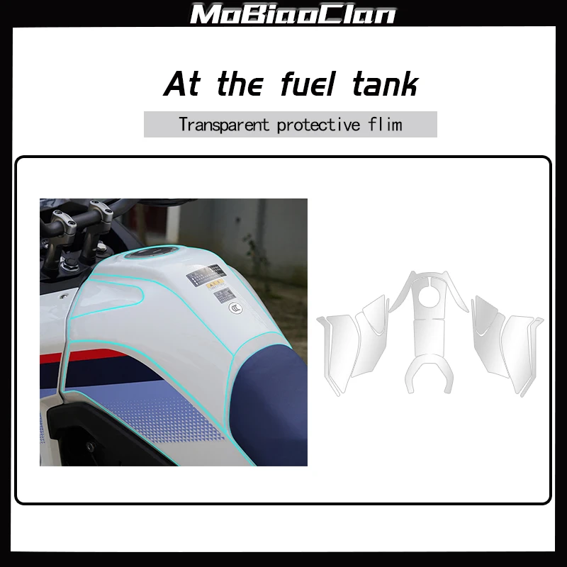Per Honda XL750 Transalp adesivo invisibile TPU trasparente corpo veicolo vernice protezione superficiale pellicola accessori per la modifica