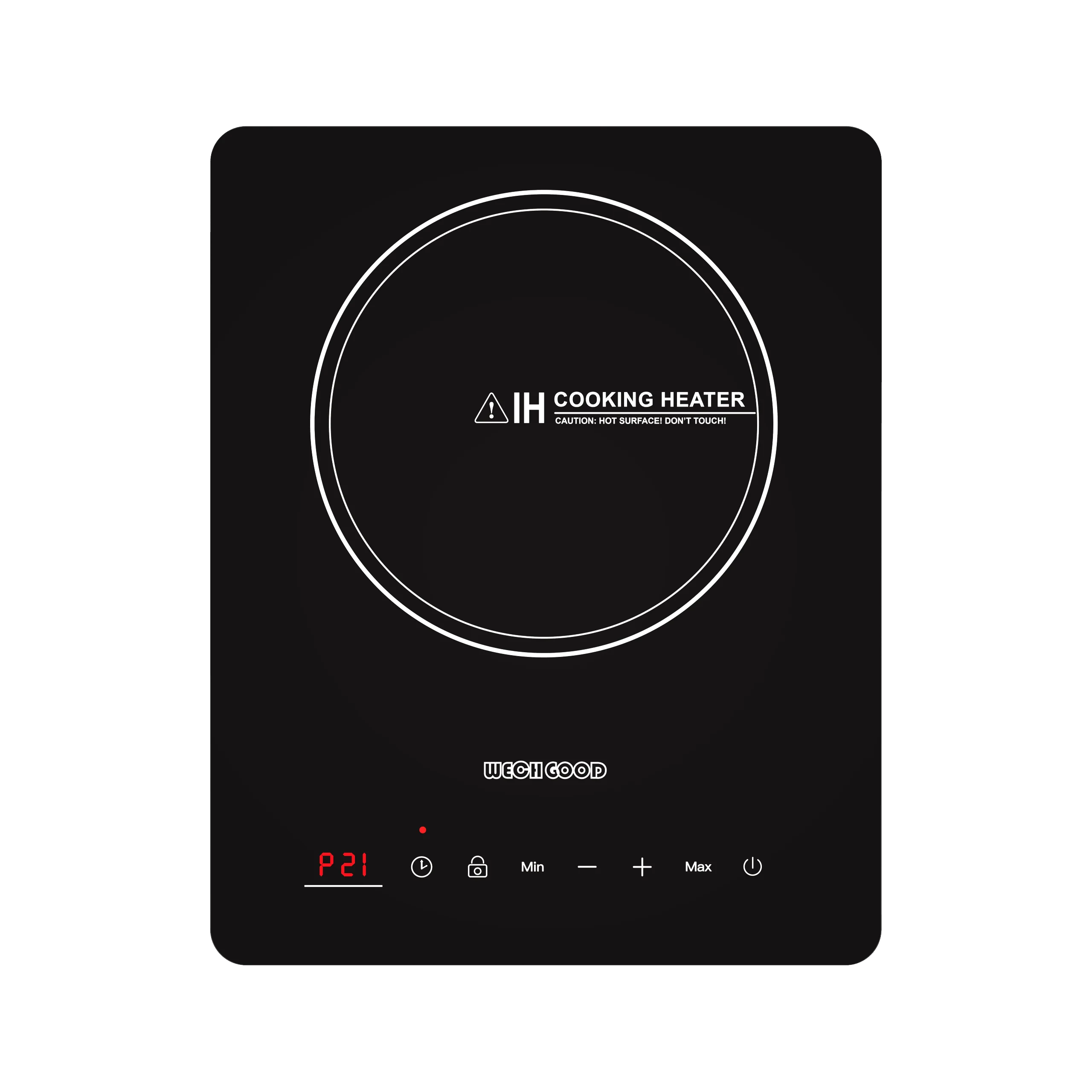 Kitchen Burner Single Induction Cooker 2100W OEM Crystal Glass Induction Cooktop Stove Household Kitchen Appliance