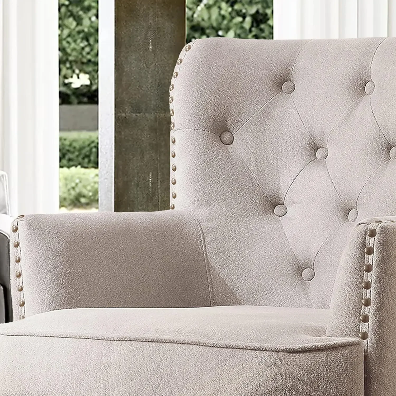 Accent home furniture factory direct sales hotel balcony wooden deck chair living room leisure chair