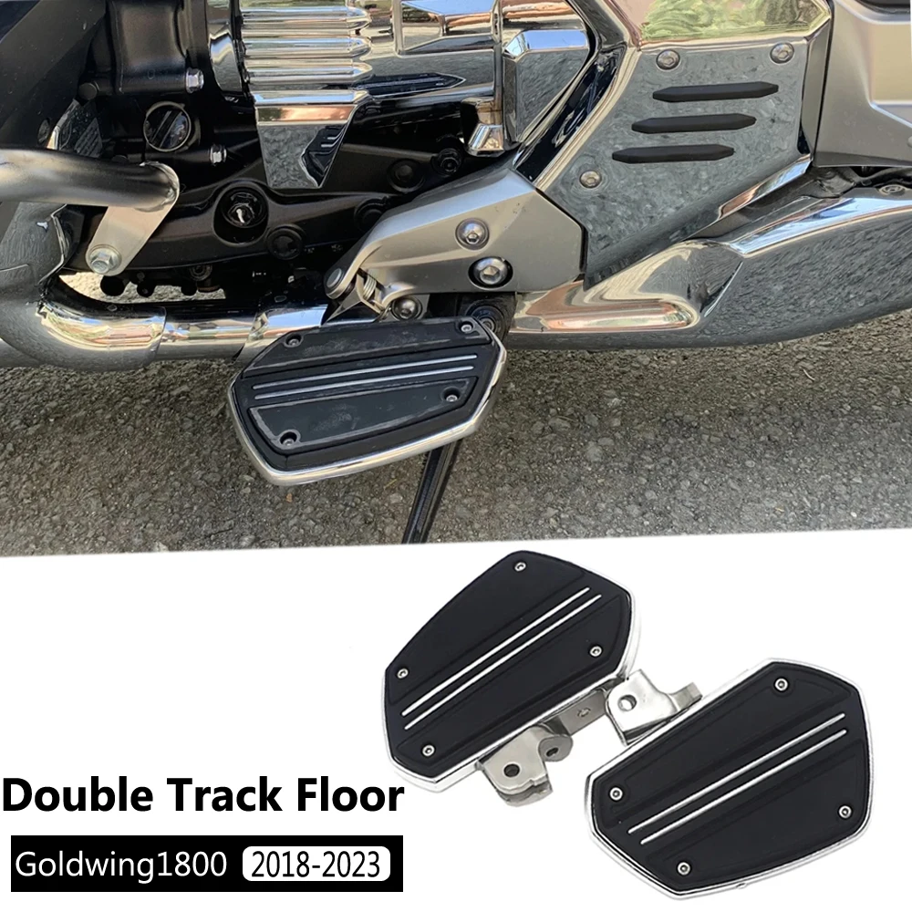 New Motorcycle Chrome-Plated Double Track Floor For Honda Goldwing Tour DCT Airbag 1800 F6B GL1800 2018 2019 2020 2021