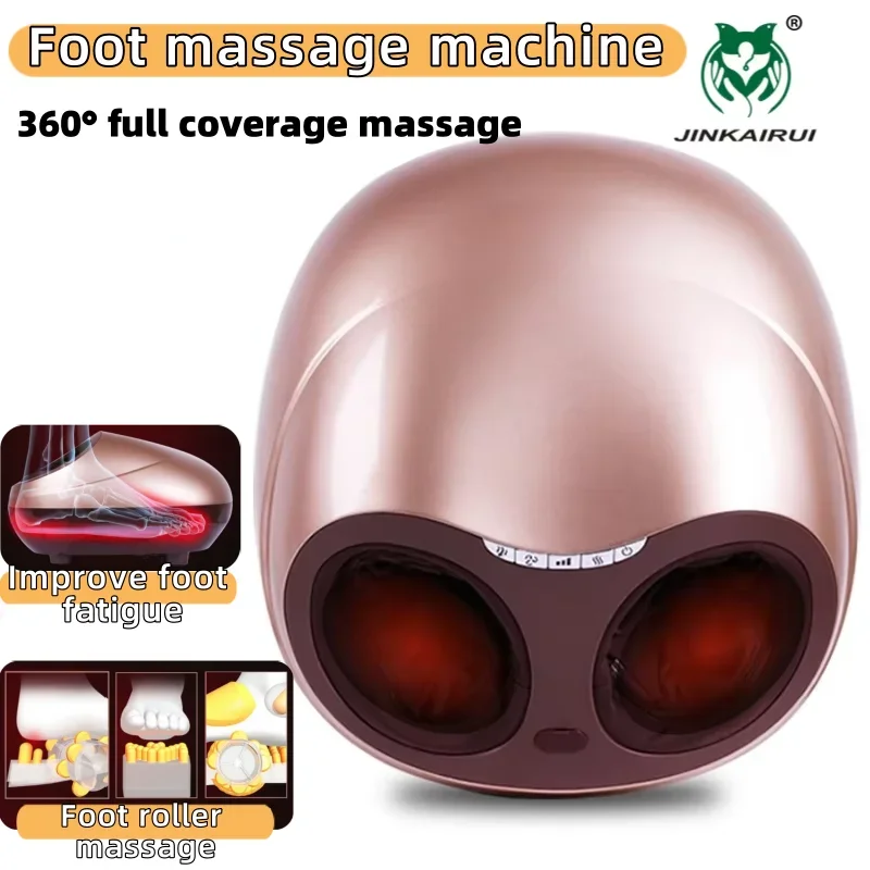 

Jinkairui Electric Foot Massager with Heated Kneading Shiatsu Acupuncture Point Air Compression Relaxation Health Care Gift