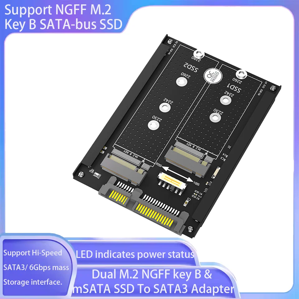 Dual M.2 B Key/B&M …