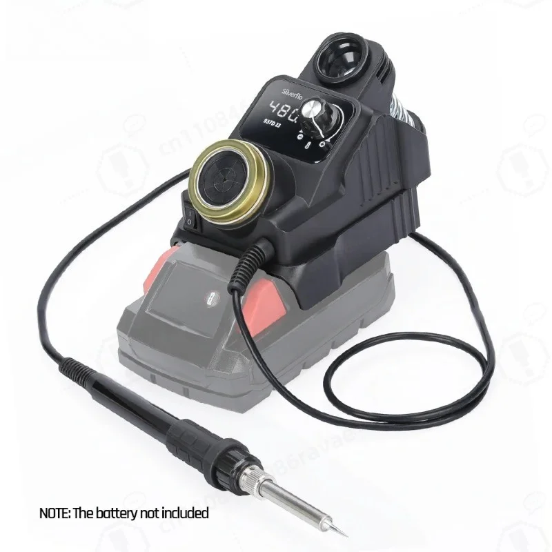 937DI Cordless Soldering Station Portable Soldering Station with Sleep Mode for 18/20V