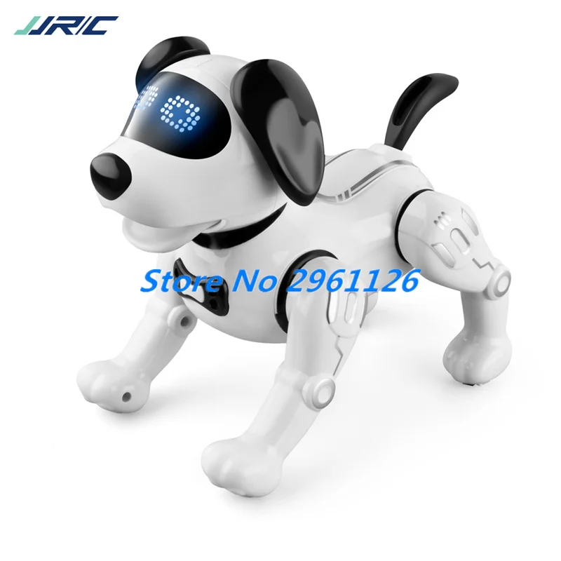 Sing Dance Kids accompagnare telecomando Robot Dog 2.4G Eyes Glow Cute Fun Styling Touch Interaction Electric RC Robot Dog Gift