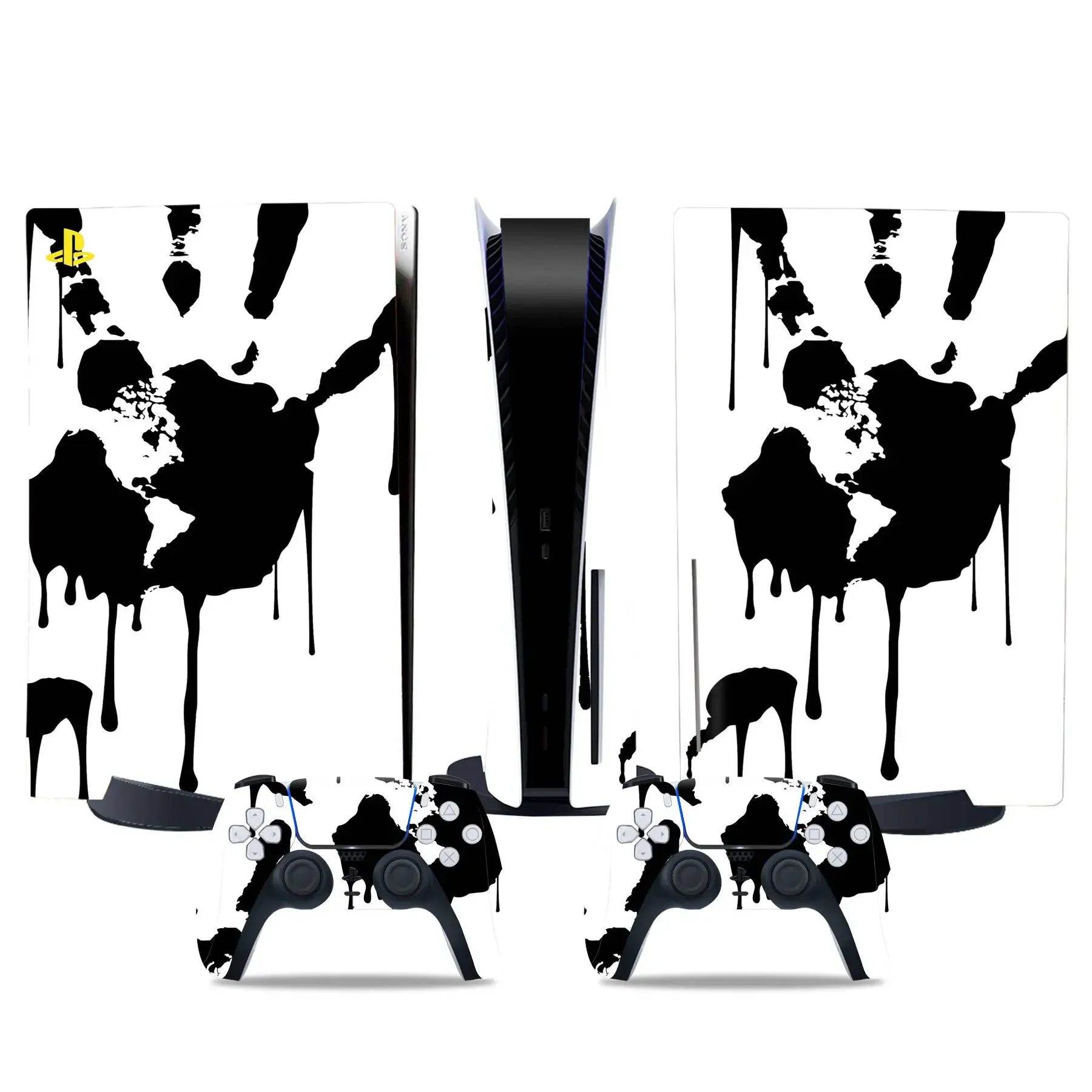 Dostosowane naklejki winylowe na dysk PS5 Naklejki na konsolę PS5 na konsolę