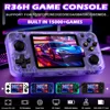 NEUE Linux System R36H Spielkonsole Open Source Tragbare Tasche Video Player 64GB Handheld Video Spiel Konsole Video Gaming spieler 2