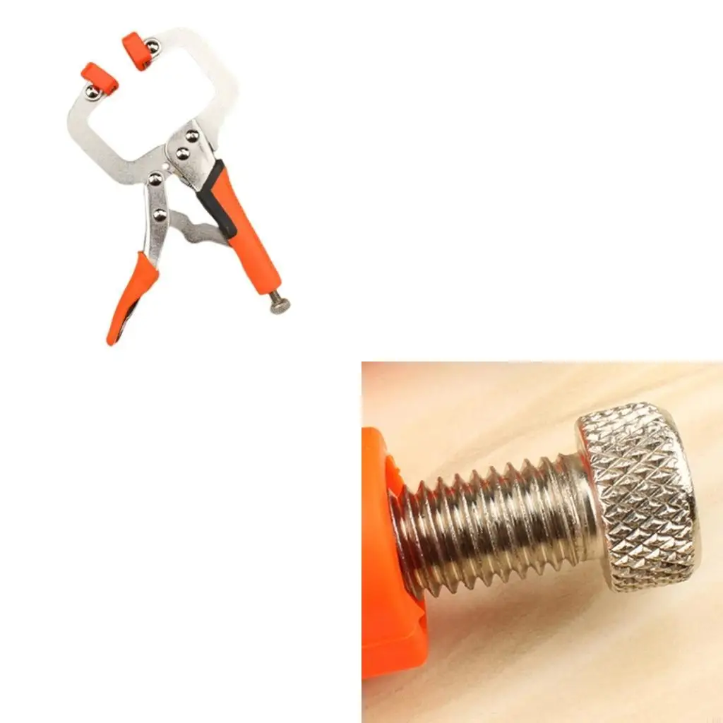 

6/9/11/14/18Inch Face Clamps Pocket Hole Clamps for Woodworking, Welding Clamps L4MF