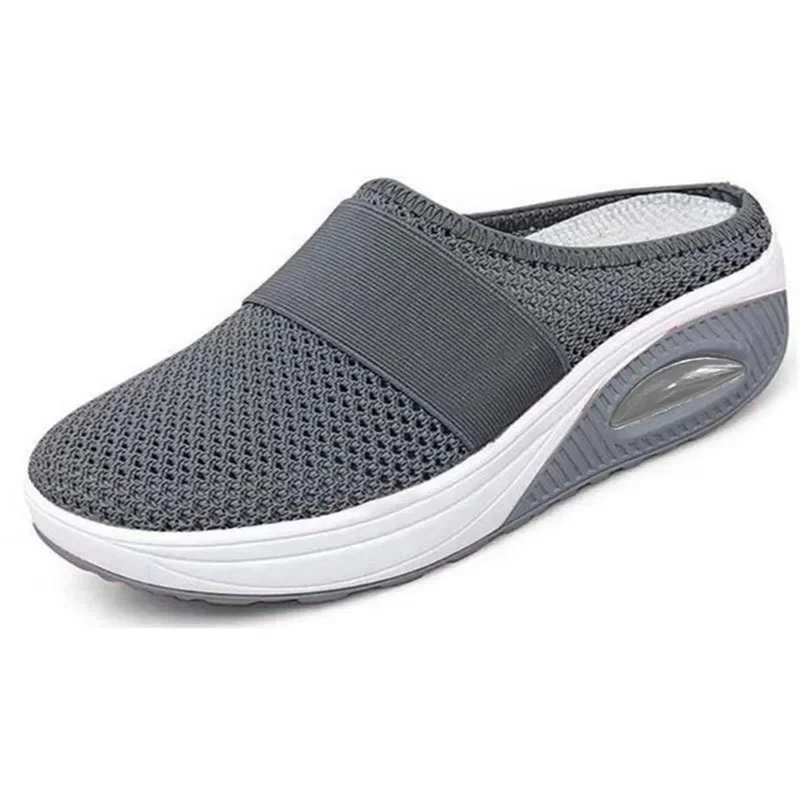 Women Wedge Slippers Premium Slippers Vintage Anti-slip Casual Female Platform Retro Shoes Plus Size Orthopedic Diabetic Sandals image 6