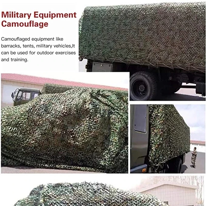 Outdoor high quality black blue green desert beige army camouflage camouflage car tent net camping hiking hunting awning net