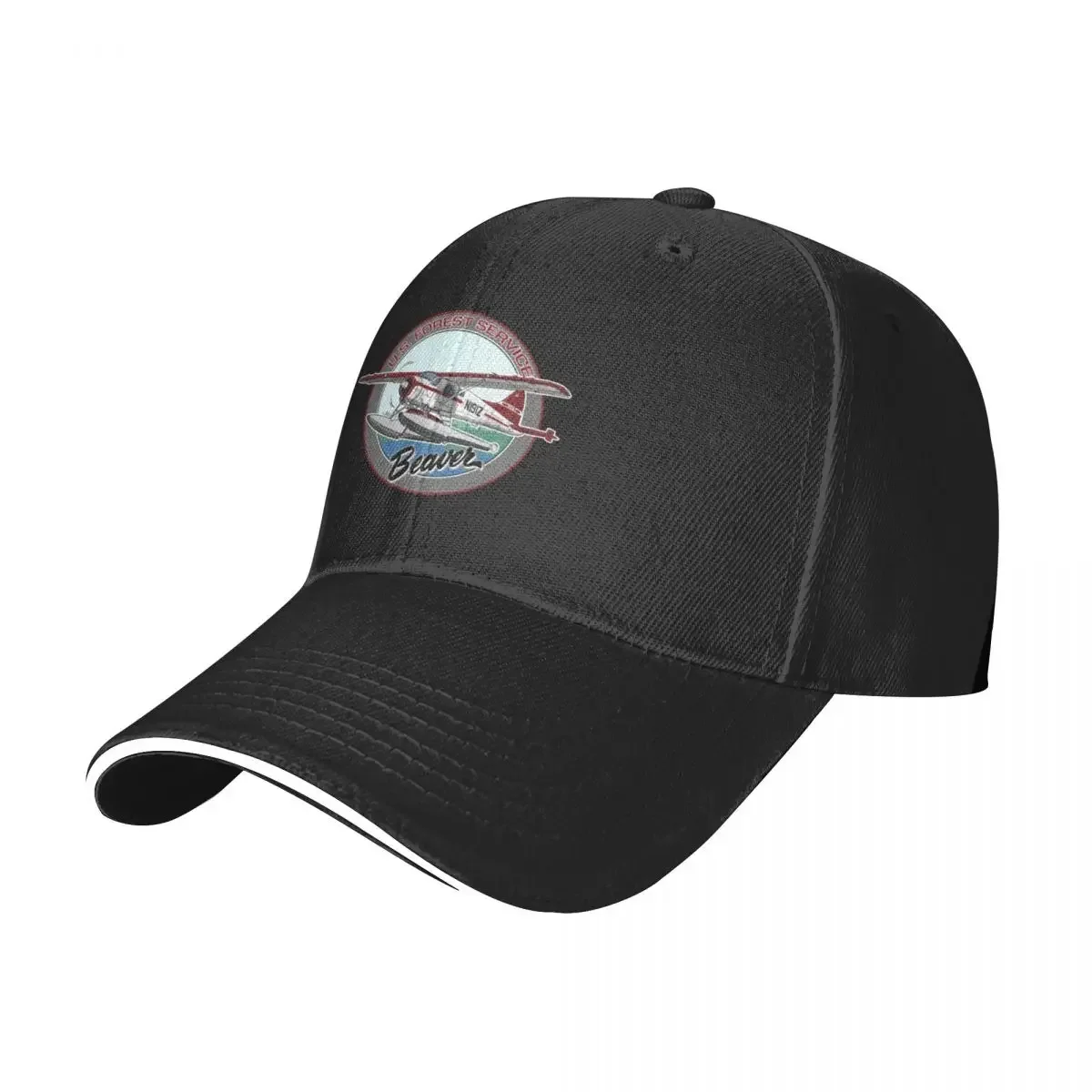 US Forest Service Dehaviland Beaver Baseball Cap Fashion Beach Gentleman Hat For Men Women's