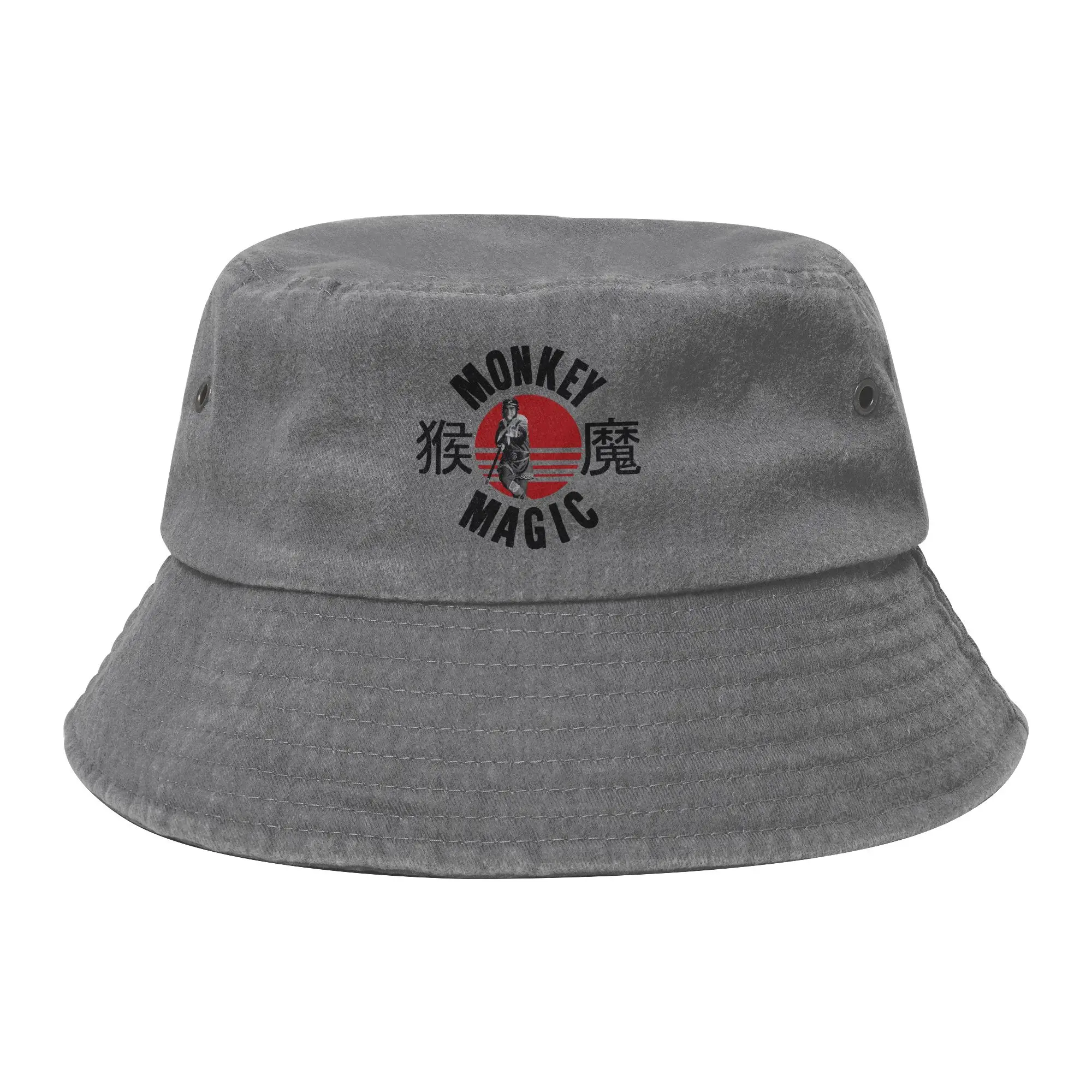 Monkey Magic Bucket Hats for Teen Summer Travel  Sun Hat Stylish Lightweight for Hiking Fishing Caps Panamka