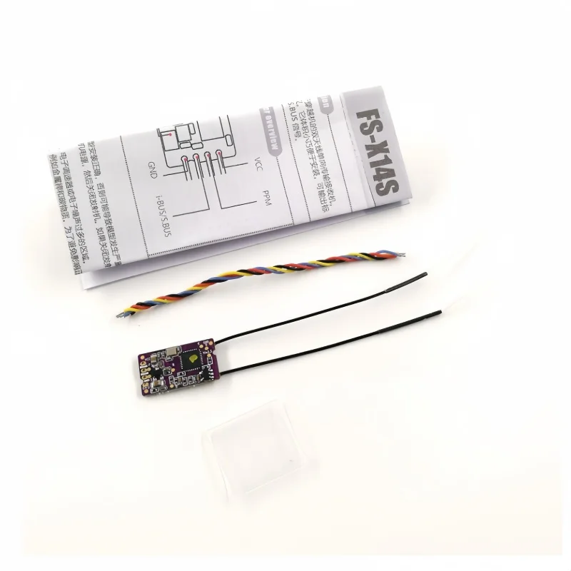 Flysky FS-X14S Receiver 14CH 2.4G AFHDS 2A Dual Antenna PPM IBus SBUS Output for FS-I6 NV14 FS-I6X FS-I4X FPV Racing Drone view 6