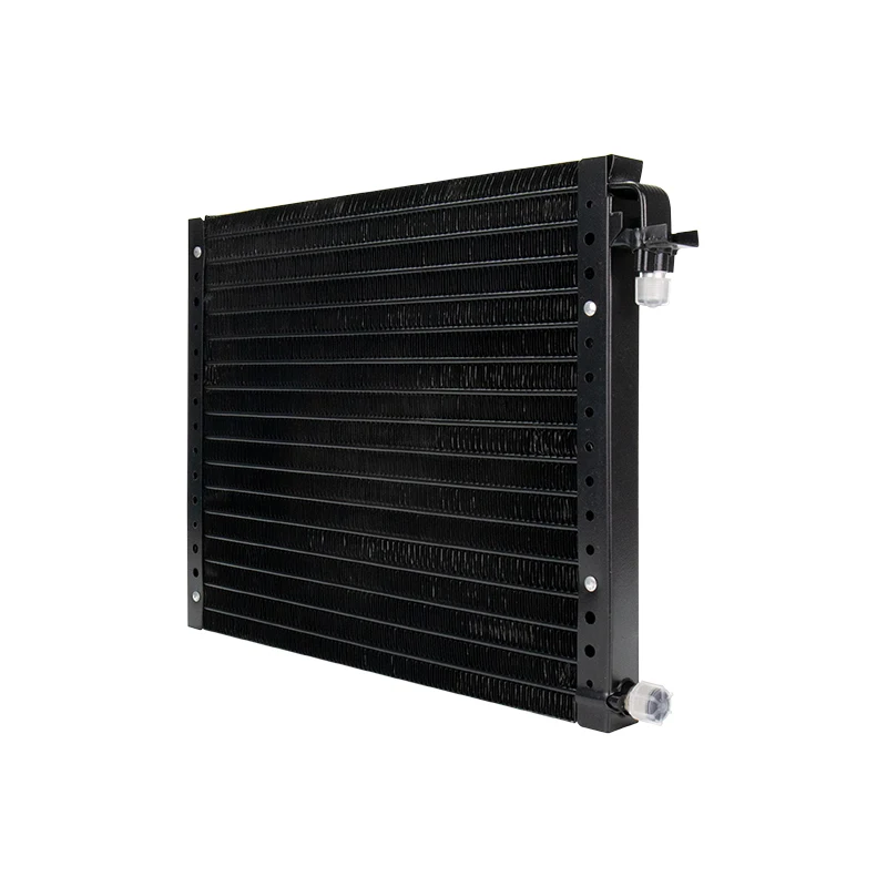 내구성 있는 알루미늄 에어컨 콘덴서 (14x18x32) - 트럭/공사 차량용 중형, 클래식 자동차 튜닝용 범용 업그레이드