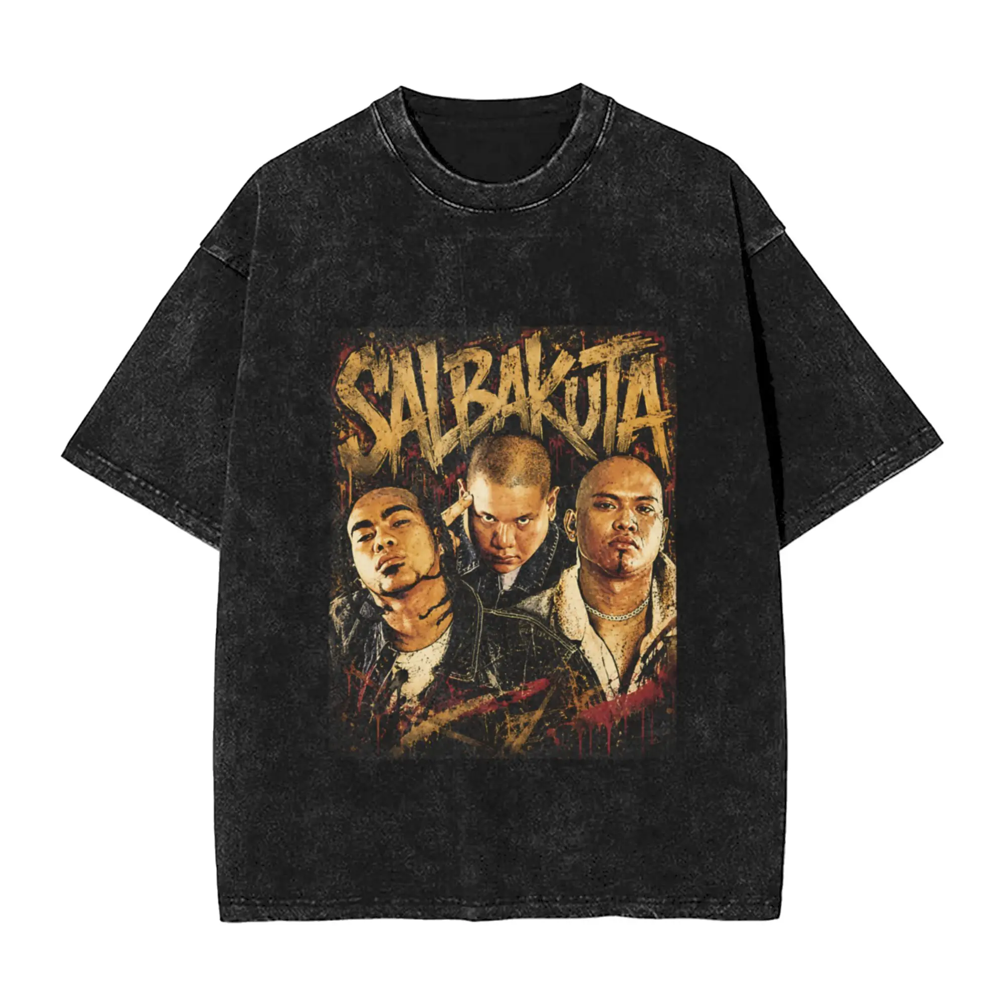 Pinoy Hip Hop Artist - Salbakuta Classic Stylish A T-Shirt Oversized Short Sleeve Men's Women's Cotton Tees Tops