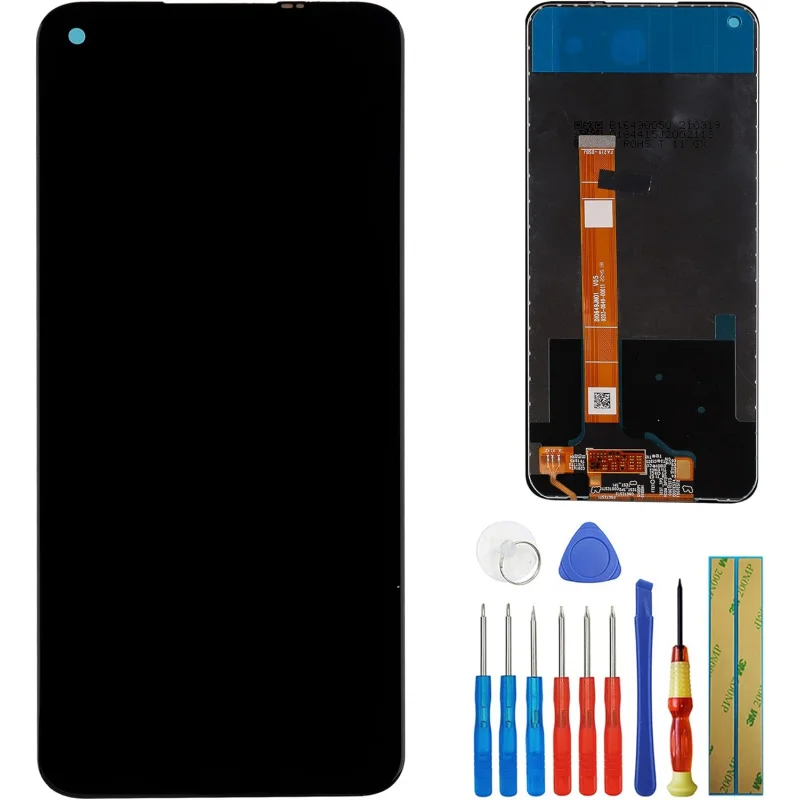 

ЖК-дисплей, совместимый с Oppo A73 5G CPH2161, 6,5-дюймовый ЖК-дисплей с сенсорным экраном в сборе