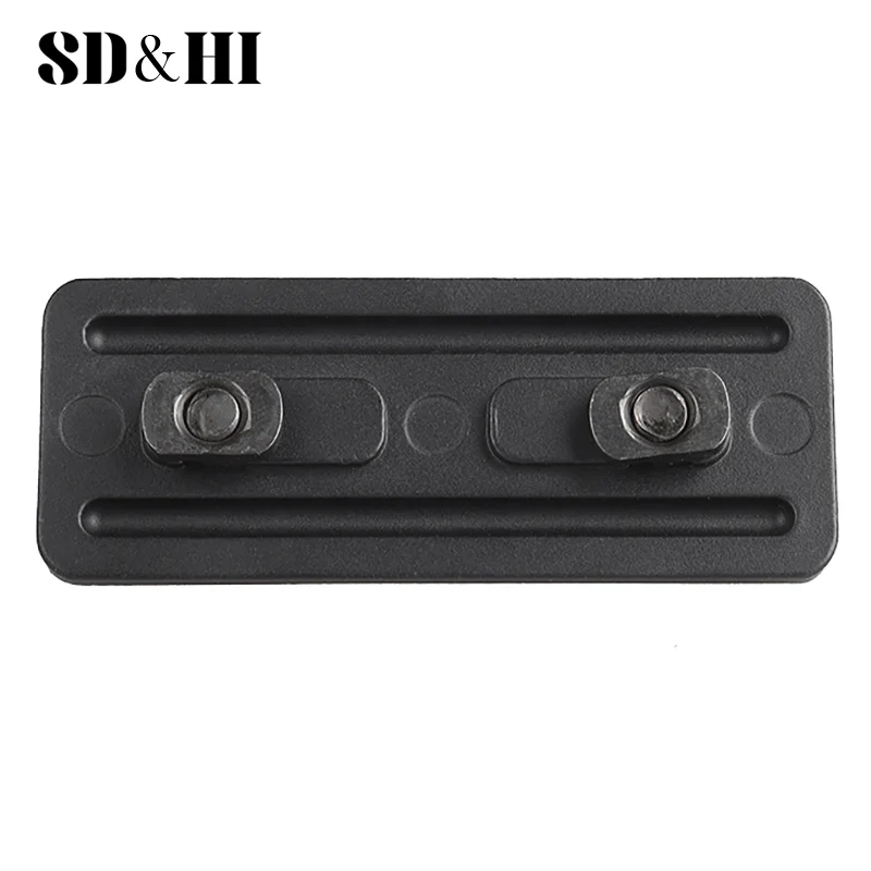 MLOK Bipod Adapter Mount Sling Stud Aluminum Alloy Mount Includes 2 T-Nuts 2 Screws And 1 Wrench Compatible For Hunting