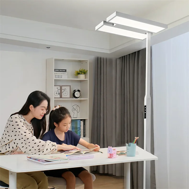 Oem Cct Intelligent Dimmable Eye Protection Classic Desk Table Standing Morden Nordic Led Floor Lamp