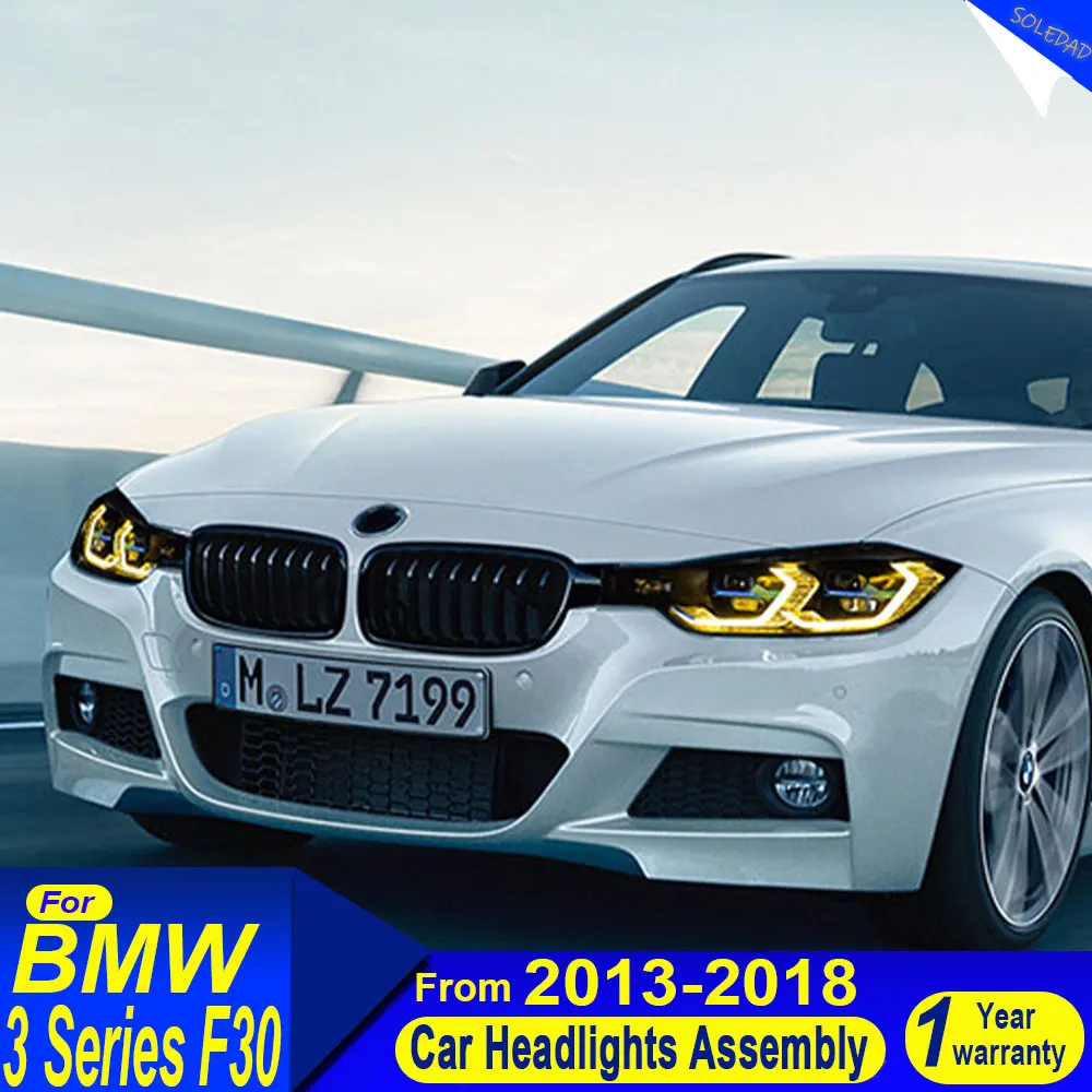 

Car Headlight Assembly For BMW F30 2013 2014 2015 2016 2017 2018 320i 325i 328i Styling Head Lamp DRL Accessories Plug and play