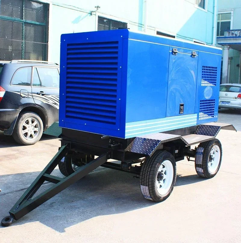 Diesel welding machine generator with trailer 20kva welding machine diesel generator welder 500A