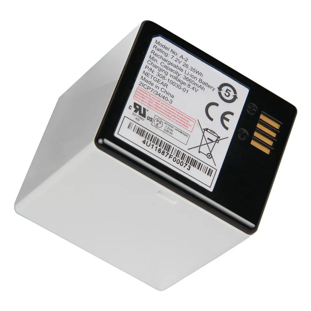 Replacement Battery A-2 For Arlo Go Mobile HD Security Camera VMA4410 High Quality Batteries 3660mAh