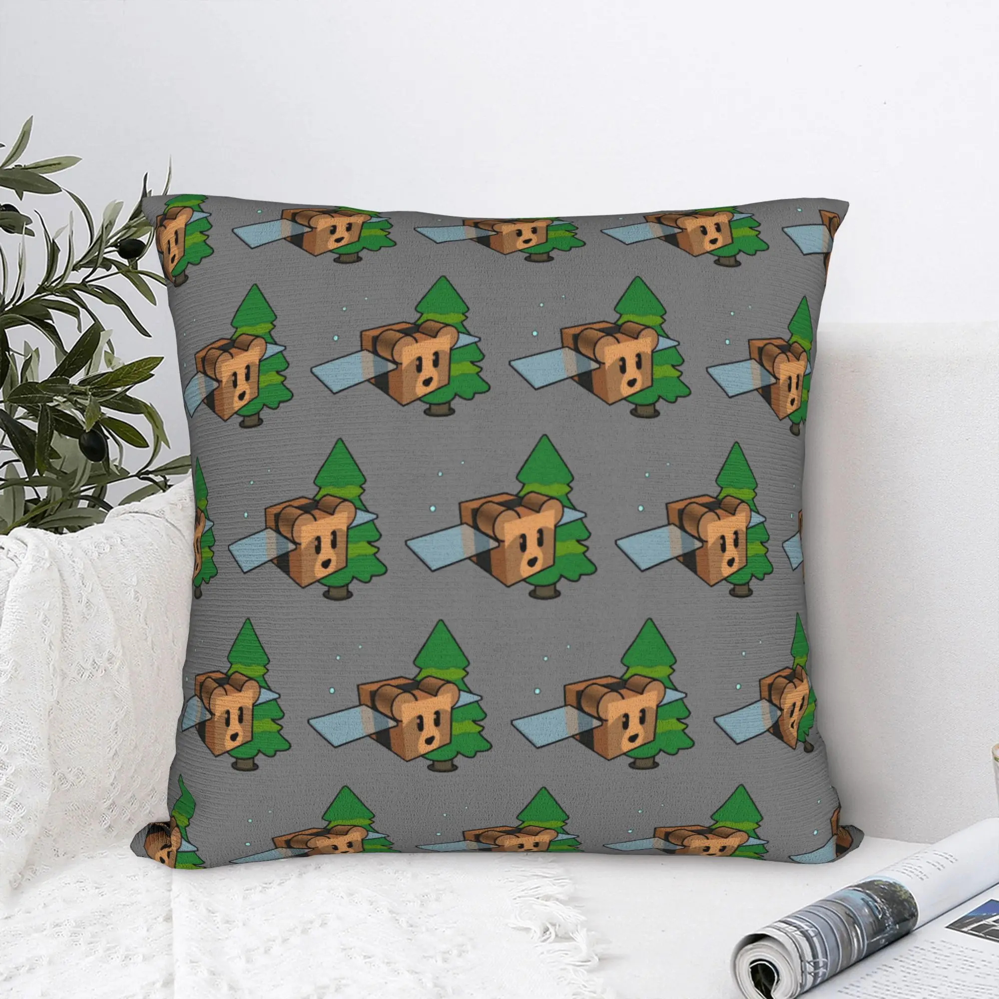 Bee Swarm Simulator Collection BSS Pillowcase Soft Polyester Cushion Cover Decorative Game Pillow Case Cover Home Square